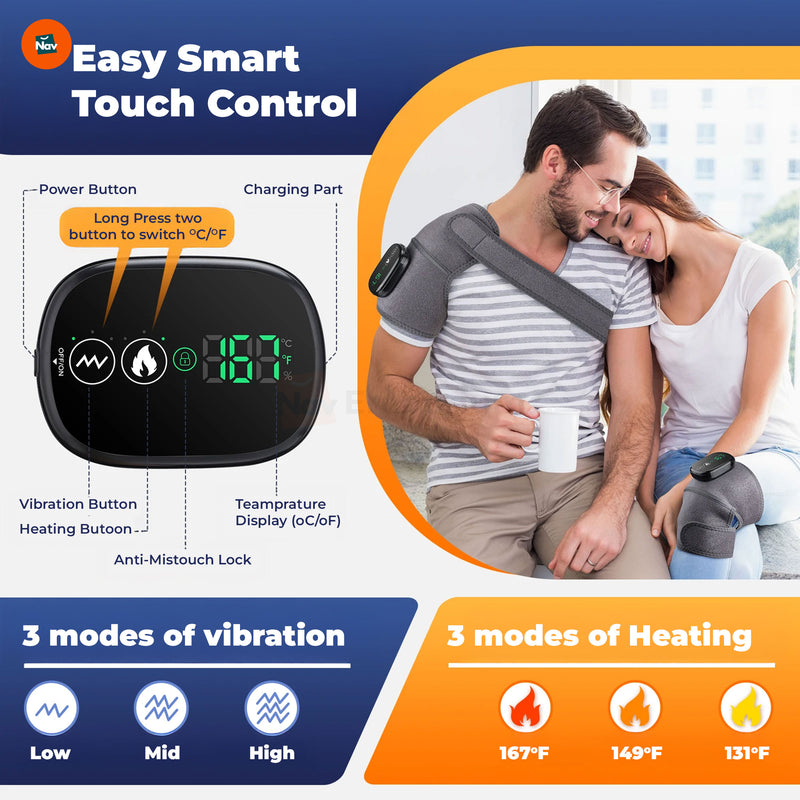 Using knee massager for pain