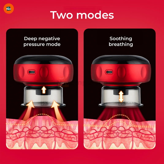 Gua sha cupping device compact dimensions shown