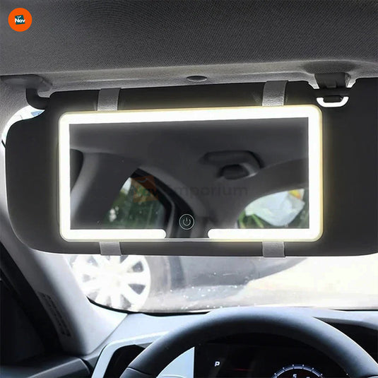 HD automotive makeup mirror