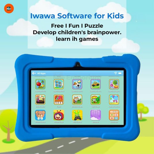 Kids tablet educational apps usage