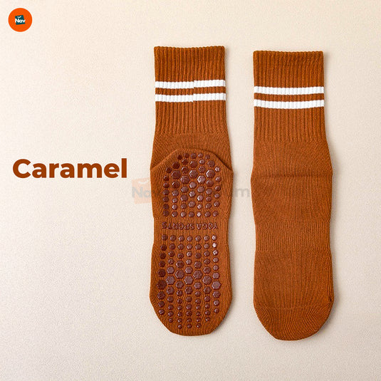 Non-slip fitness socks