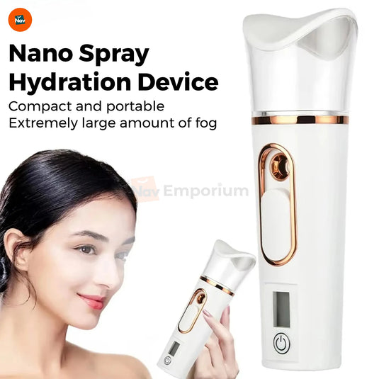 Nano facial mister features infographic overview