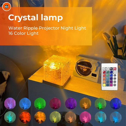 Remote-controlled LED night light
