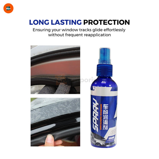 Eliminate Car Window Squeaks