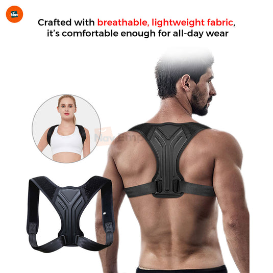 AlignEase Back Brace Back View