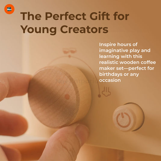 Kids Barista Toy Set