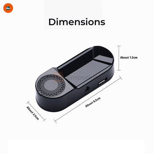 LED anti-theft car device