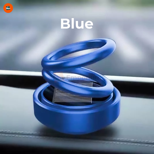 Dashboard solar heater in car