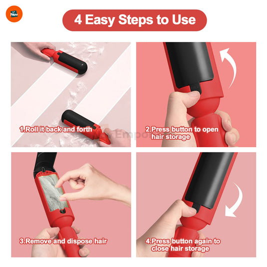 Carpet pet hair eliminator