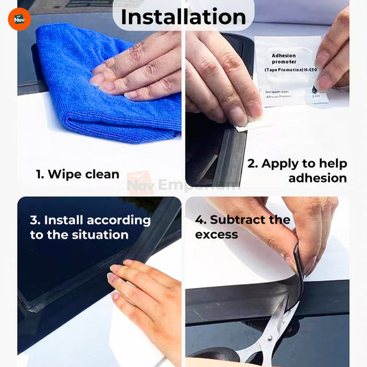 Universal fit windshield seal