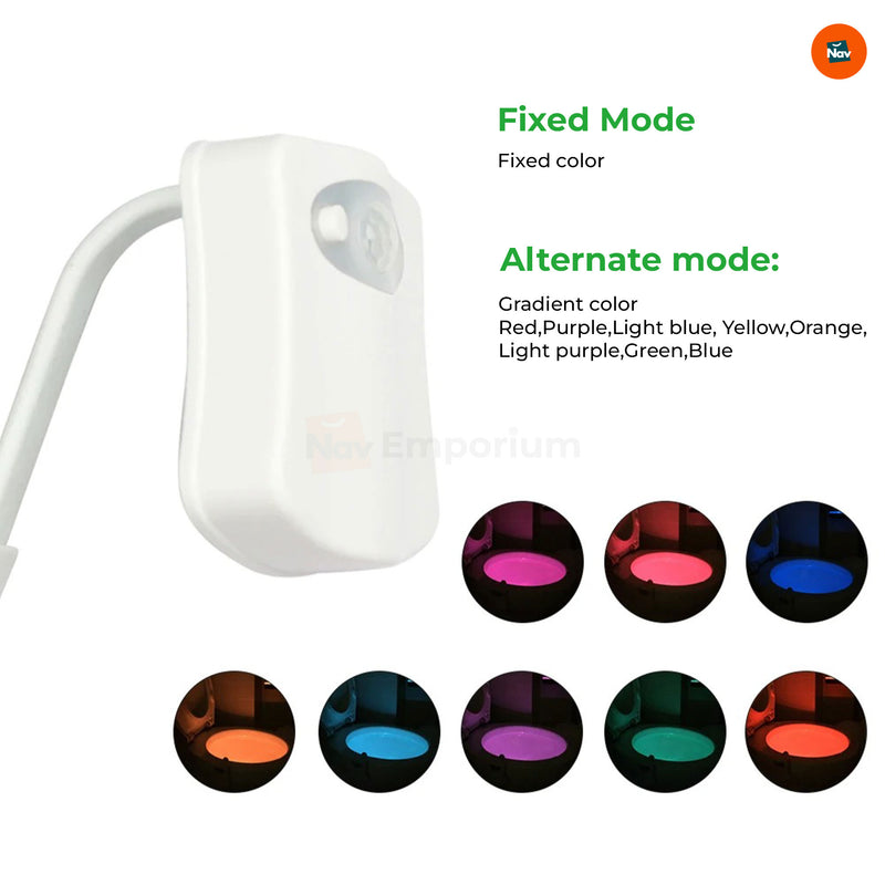 Automatic Toilet Bowl Light