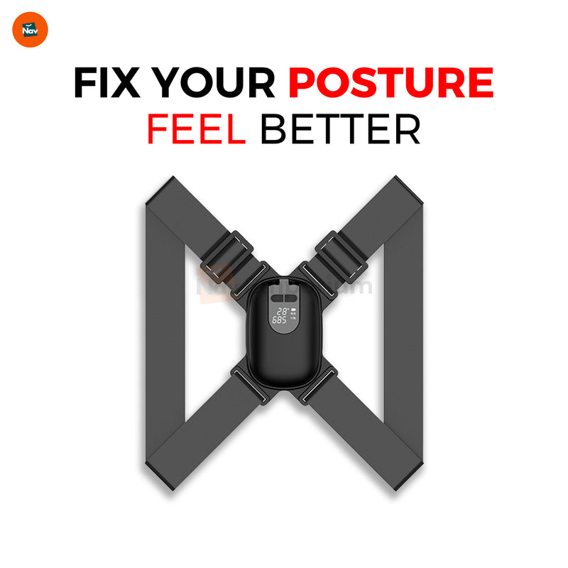 Adjustable back posture brace