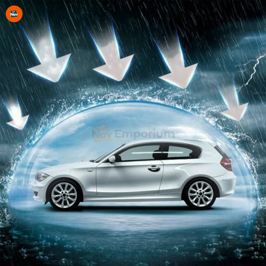 Restored car paint finish