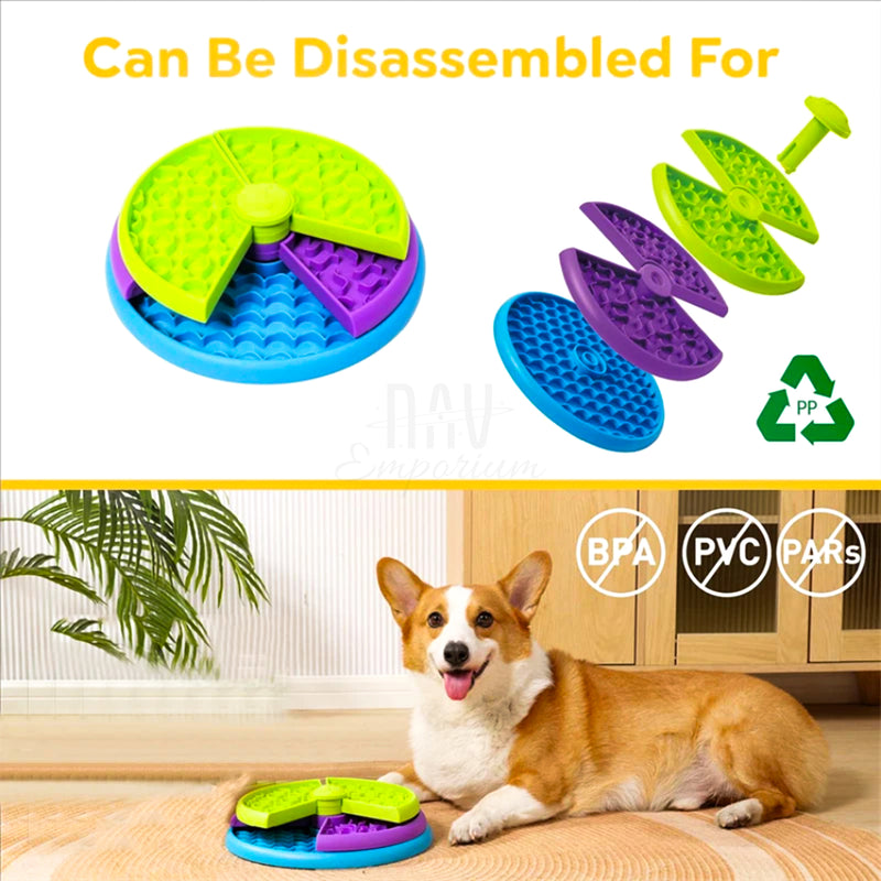 Anti-gulping pet feeder