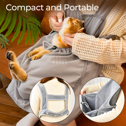 CuddleApron Hands-Free Cat Comfort 🐾