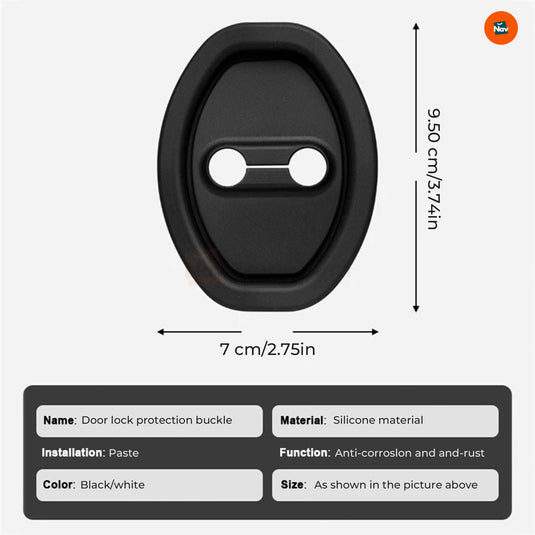 Weatherproof car lock shield
