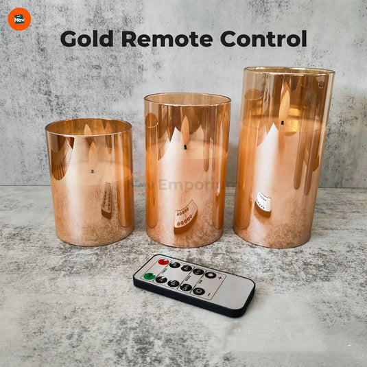 Safe flameless candlelight