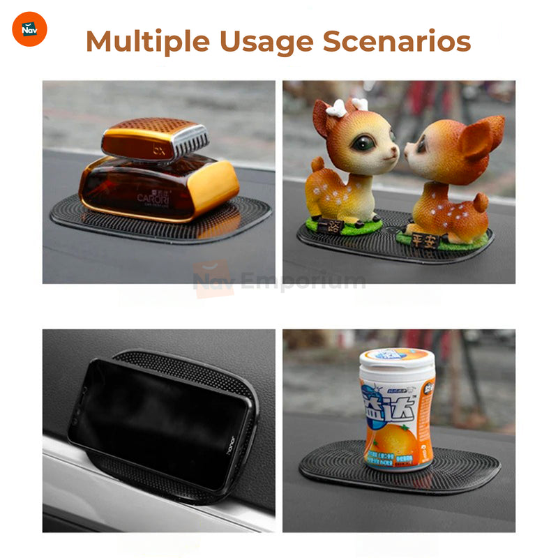 Anti-slide car mat close-up