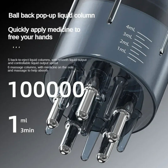 Precision scalp applicator