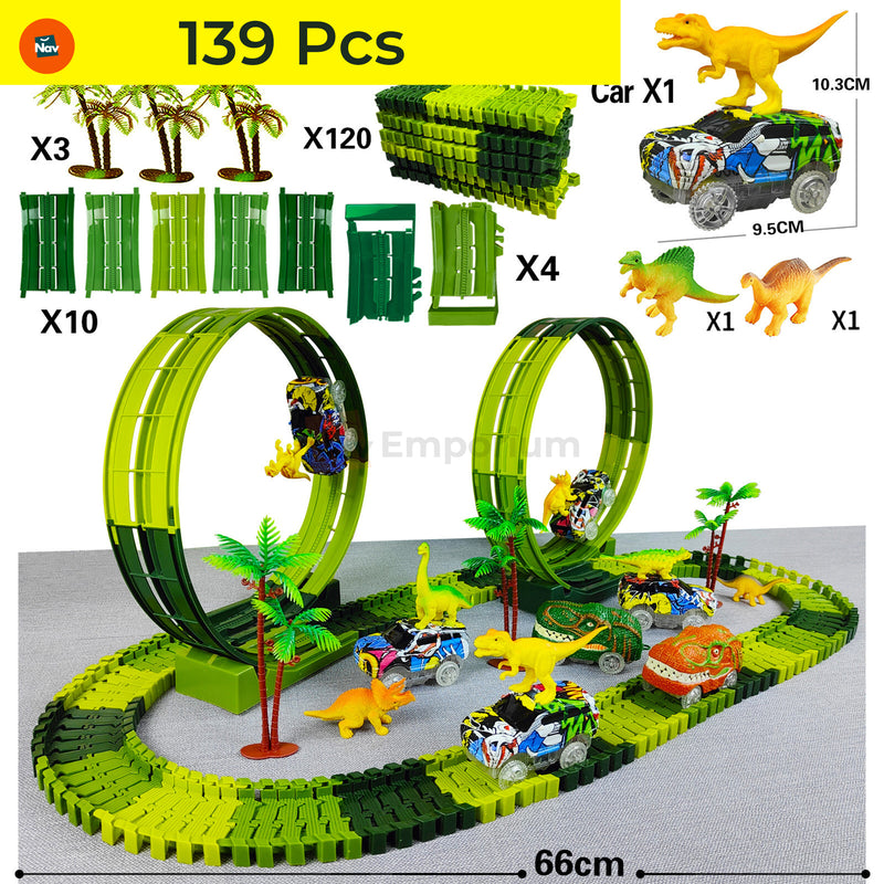 Toddler-friendly race cars