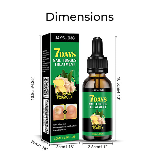 Before and after nail fungus treatment