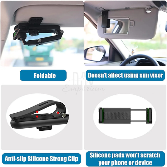 Anti-Slip 360° Rotational Car Phone Holder