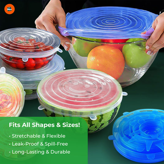 BPA-Free Silicone Lids
