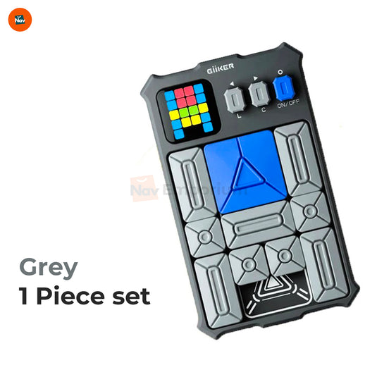 Child focused on solving puzzle