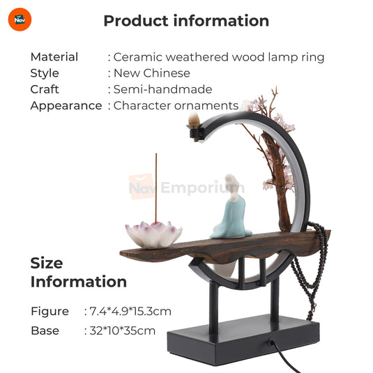 Peach blossom incense burner