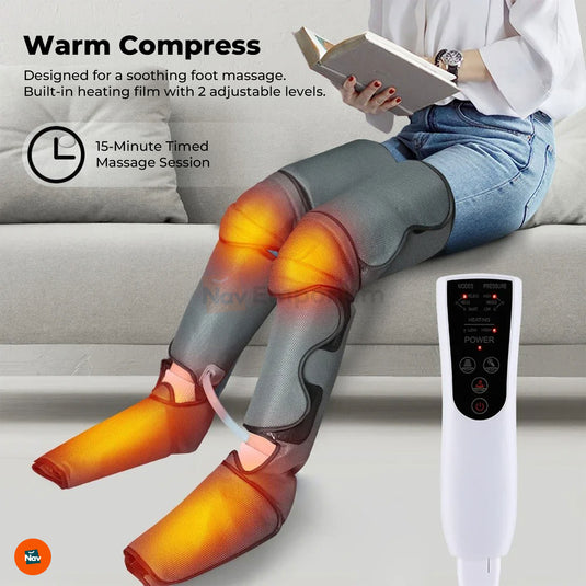 Adjustable compression leg wrap