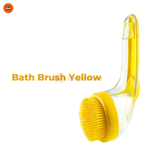 Ergonomic pet grooming brush