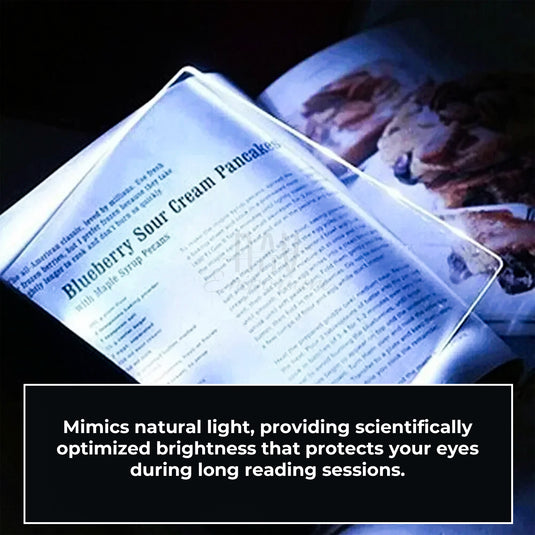 Soft light reading accessory