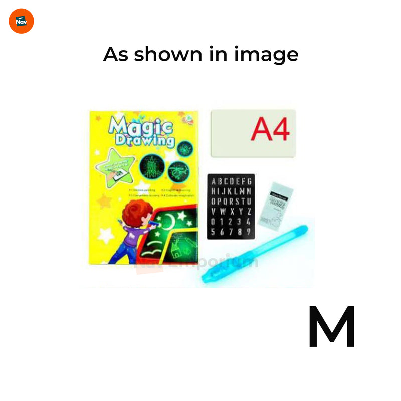 Child using GlowArt Drawing Tablet