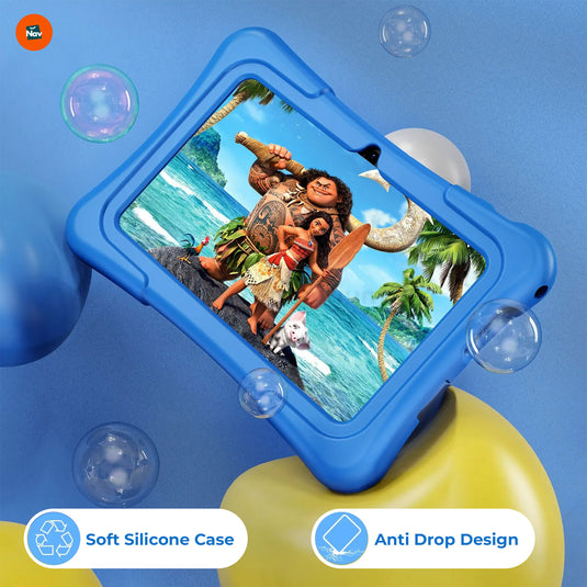 Educational apps on kids tablet