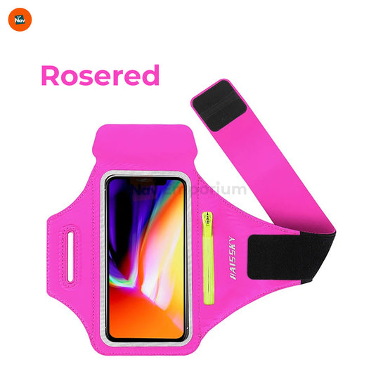 FlexFit Armband with Extra Storage Pockets