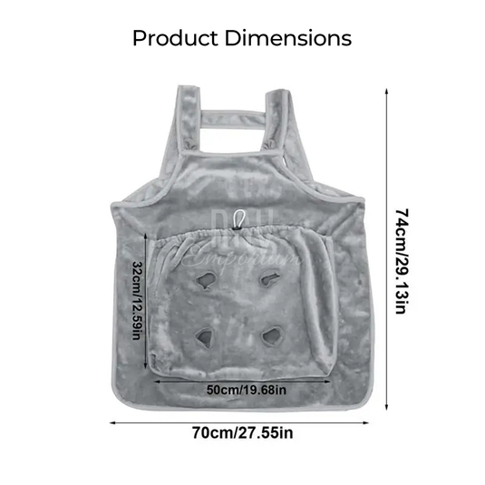 CuddleApron Hands-Free Cat Comfort 🐾