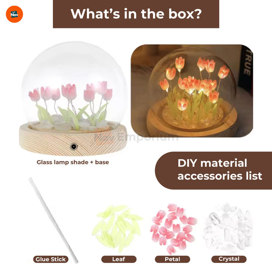 Romantic Tulip Room Light