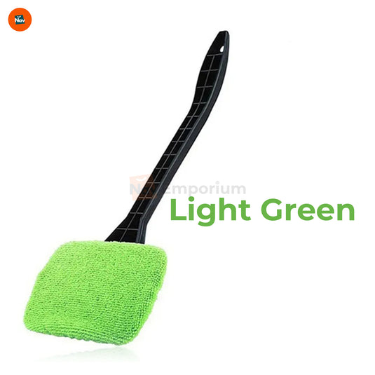 Exterior auto glass cleaning tool