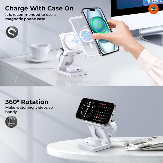 Foldable Design Charging Station