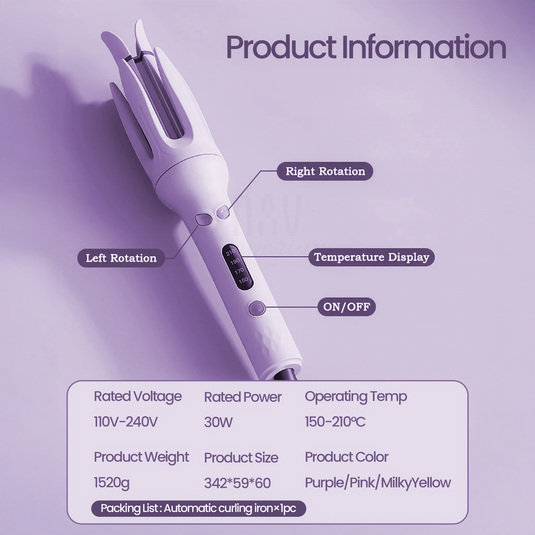 EaseCurl: The Smart Way to Effortlessly Style Your Hair