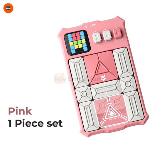 Happy family enjoying puzzle time