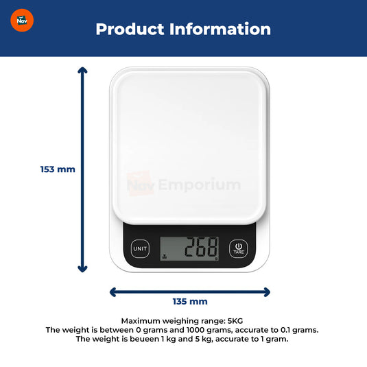 SmartNutri Food Scale side view
