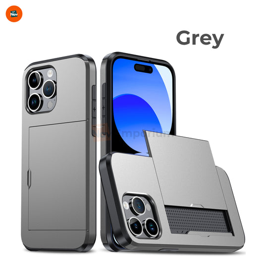 iPhone Case with Card Slot Opened