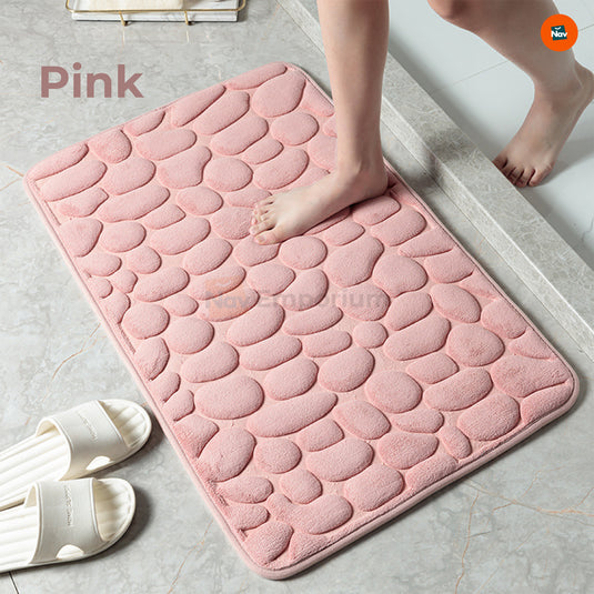 Stylish Pebble Bath Mat