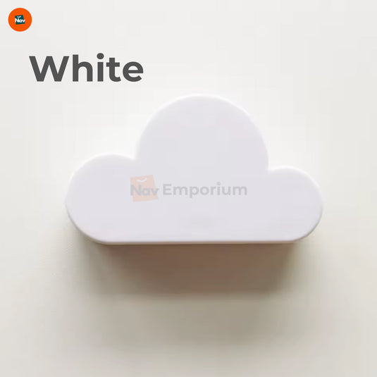 Decorative cloud key hook