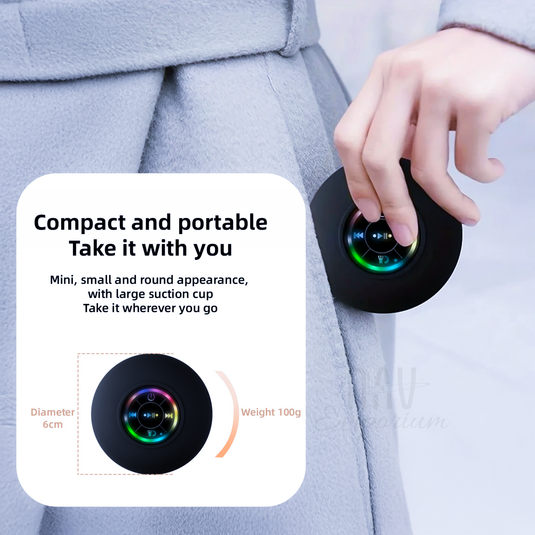 TuneVibe Shower: Portable Sound for Every Bath Session