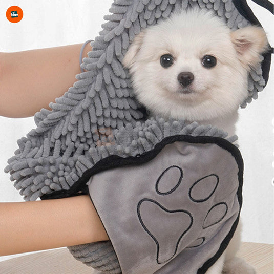 Durable pet bath towel