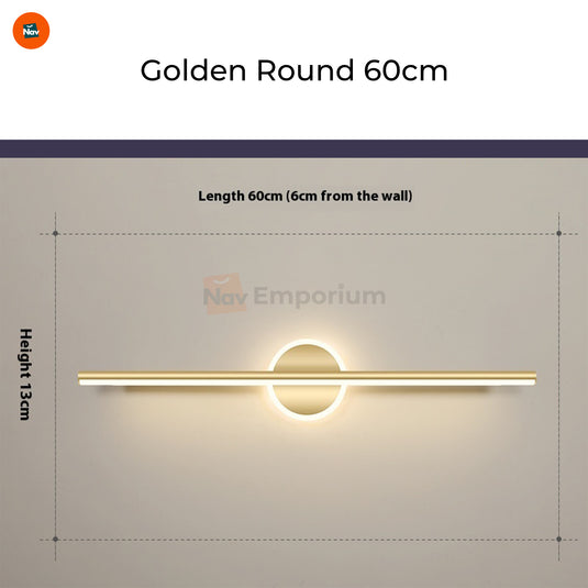 Sleek Bathroom Mirror Light