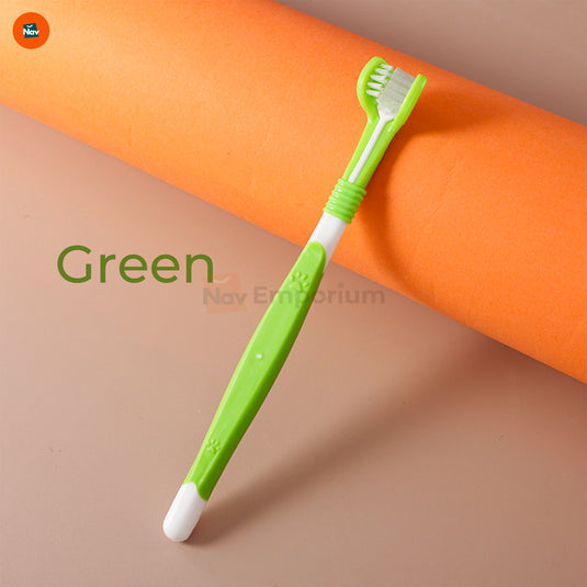 Pet tartar control brush