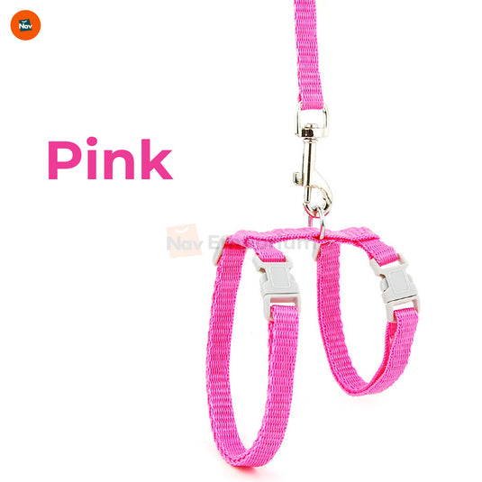 Chew-proof cat harness and leash